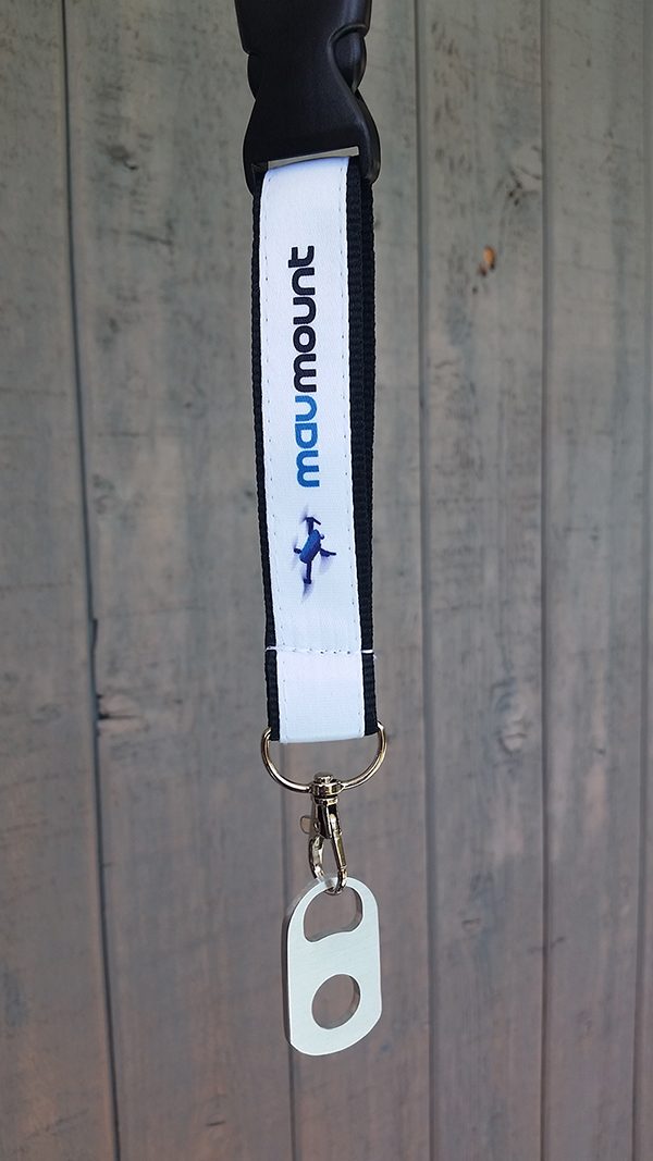 Lanyard attachment clip with Easy Disconnect Lanyard Mavmount brand